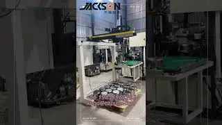 JACKSON SS Salad Bowl Pan Cookware Lunch Plate Production Line With Manipulator
