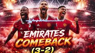 EMIRATES COMEBACK | Arsenal - Manchester United Song🎶
