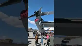 Cv-22 walk around at Aviation Nation. #shorts #subscribe #shortsvideo #military #aviation