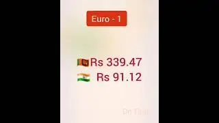 Money exchange rates today | euro rate today | #euro #eurorate