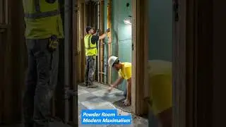 Small Powder Room Transformation | Modern Maximalism