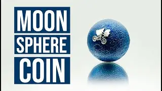 2022 E.T. 40th Anniversary The Extra-Terrestrial 1oz Silver Moon Sphere Coin