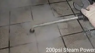 Grout Steam Cleaning Steam Tech 200psi