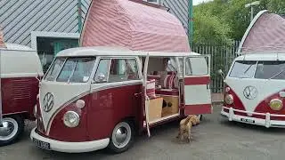 3 amazing rhd Devon Caravette (originally) with Martin Walter elevating roofs