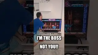 Subject Alpha Boss Fight in Cyber Shadow