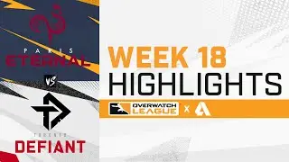 Paris Eternal VS Toronto Defiant - Overwatch League 2021 Highlights | Week 18 Day 4