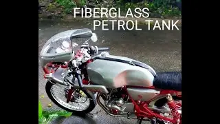 Cafe Racer  Fiberglass Gas Tank Start to Finish (Vinyl-Ester Resin) Caf&eacute; Racer