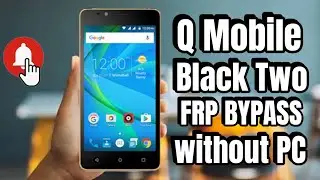 Qmobile Black Two frp bypass| Qmobile All model google frp bypass without PC.