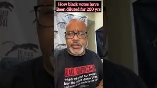 How the black voting and economic power has been systematically diluted