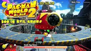 Pac-Man World 2 Re-Pac (Sonic Collab DLC) - 300 IQ Evil Genius Time Trial (Gold)