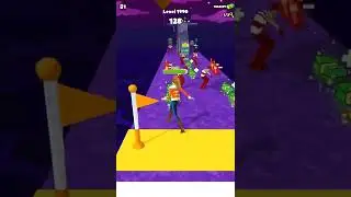 Run Rich 3D Level 1990 Gameplay Walkthrough Android #Shorts