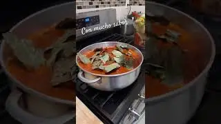 👩🏻&zwj;🍳As&iacute; cocino yo Lubia#pollo en barbacoa con hoja de aguacate