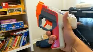 NERF Pro Gelfire Dual Wield Pack, 2 Blasters, No Prime Firing, 5000 Gelfire Rounds, 2X 100 Round Int