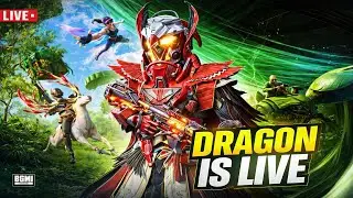 DRAGON IS LIVE 🐉🔥 | BGMI 4.2 Update Live Gameplay | Custom Room + Push Rank #bgmi #gaming #pubgm