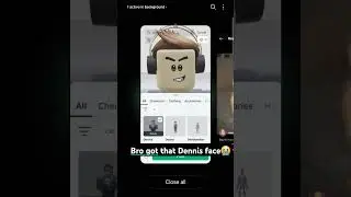 Bro got that Dennis face #memes #roblox #fyp #meme #funny #zyxbca #robloxshorts #robloxmemes #lol