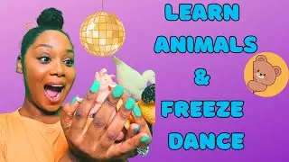 Help Your Toddler Talk in Sentences! | Pretend Play, Jungle Animals, Body Parts & Freeze Dance