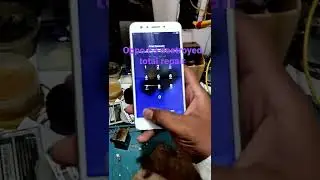 Oppo F3 destroyed total repair