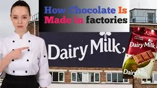 Chocolate Is Made in Factory | Inside a Chocolate Dairy Milk Factory | From Fresh Milk to Chocolate