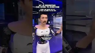 My #ai presenting our work to everyone...