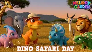 Dino Safari Day - Nursery Rhymes & Kids Songs - Melody Garden