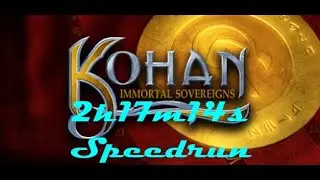Kohan: Immortal Sovereigns multi-segmented speedrun in 2h17m14s
