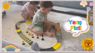 ÇOCUK YARIŞ PİSTİ OYUNU(Araba Parkuru-Yarış Arabaları-Çocuklar İçin Oyunlar-2-3-4-5yaş çizgi film)