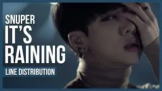 Snuper - It's Raining Line Distribution (Color Coded)