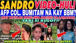 BREAKING SUNDALO ACTIVE COL.nag WITHDRAW of SUPPORT kay BBM SANDRO sa THAILAND BISTADO?#prrd #vpsara