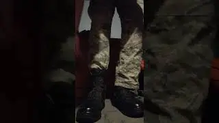 How to blouse your boots. #howto #civilairpatrol #boots