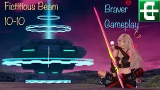 [PSO2:NGS] Gameplay - Learning Braver (post update) fighting on Fictitious Beam 10-10