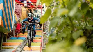 Vlog Downhill di Kampung Warna - Warni, Malang - Indonesia #stressvlog