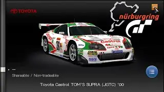 Gran Turismo PSP - Toyota Castrol Tom's Supra (JGTC) '00 @ Nürburgring