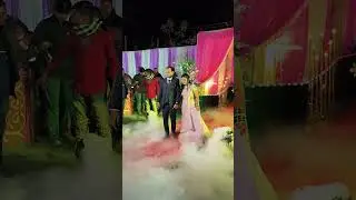 Best #Reception #Entry#Bride and #Groom #Beautiful #Entry#Congratulation #Dipak and #Dimpal