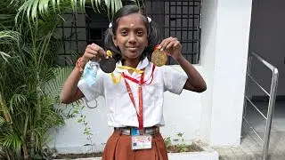 Tanuraksha Gets her first Medal in Chinmaya Vidyala Anna Nagar | Running Race | RepublicDay #sports 