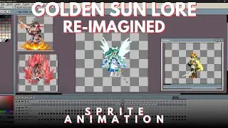 *request Golden Sun Lore Re-imagined - Sprite Animation (Animate Testing. Custom Work.)