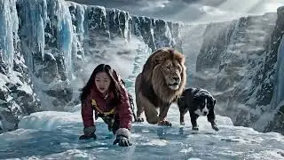 The Frozen Journey: A Girl, Her Dog, and the Brave Lion 