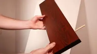 How to Install Walnut Floating Shelves WITHOUT a Drill 🤯