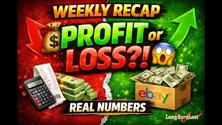 Did We Profit This Week? 📦💰 | Reseller Weekly Breakdown Week 1