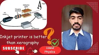 Inkjet printer | working of inkjet printer | Physics | study with sir sheraz