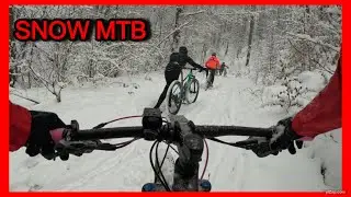 Kako Izgleda Trening Biciklista Po Snijegu?