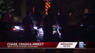 West Allis police chase ends in crash