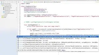 7 PageViewController Show App VC with transitionFromViewController