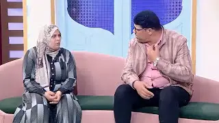 لسة علي علاقة بزميلتو في الشغل 🍌 وغلط بأسمها قدام مراتو 😱👌👇💥🔥