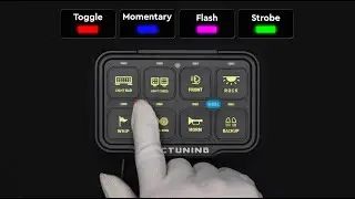 How to set up P8 Ultra RGB 8 Gang Switch Panel