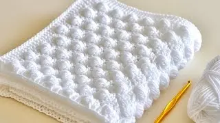 A Blanket in 3 Days! You've Never Seen Such an Easy and Beautiful Crochet Pattern