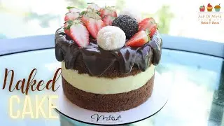 NAKED CAKE COM RECHEIO ALTO E UMA COBERTURA INCRÍVEL @Fuê di Miriã