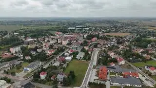 Żabno z lotu ptaka | 31.08.25 | DJI Mini 4 Pro