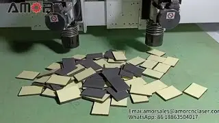 Cutting 10mm EVA Foam with Dual-head Oscillating Knife Cutter | CNC Foam Cutting Machine