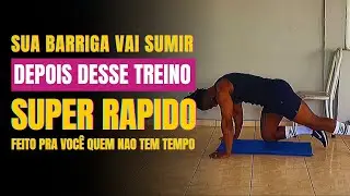 Sua Barriga Vai Sumir Com esse Treino Rápido e Fácil!