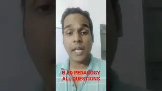 B.ED 2021 23 : 3RD SEM QUESTIONS #wbuttepa